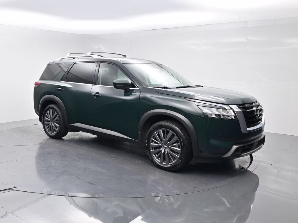 2024 Obsidian Green Pearl Nissan Pathfinder SL FWD SUV