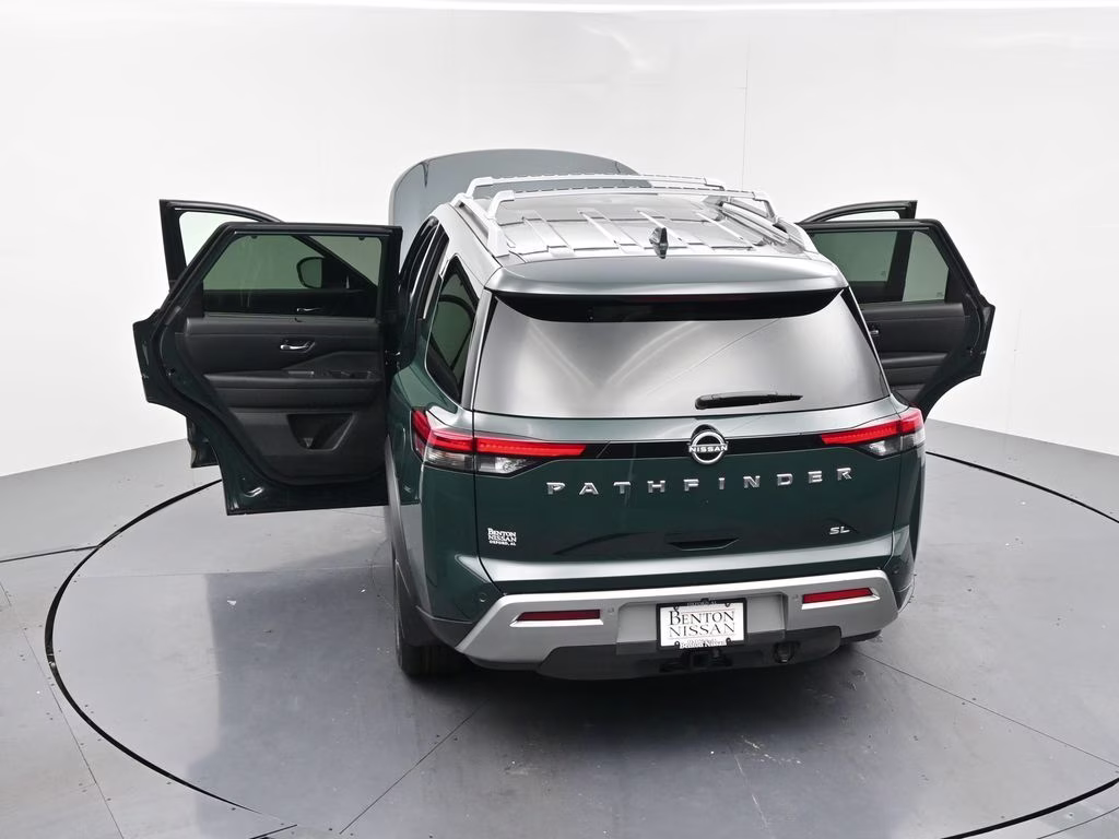 2024 Obsidian Green Pearl Nissan Pathfinder SL FWD SUV