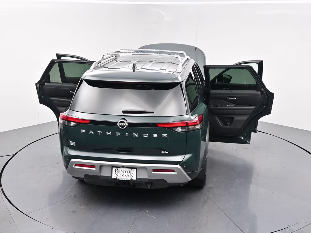 2024 Obsidian Green Pearl Nissan Pathfinder SL FWD SUV