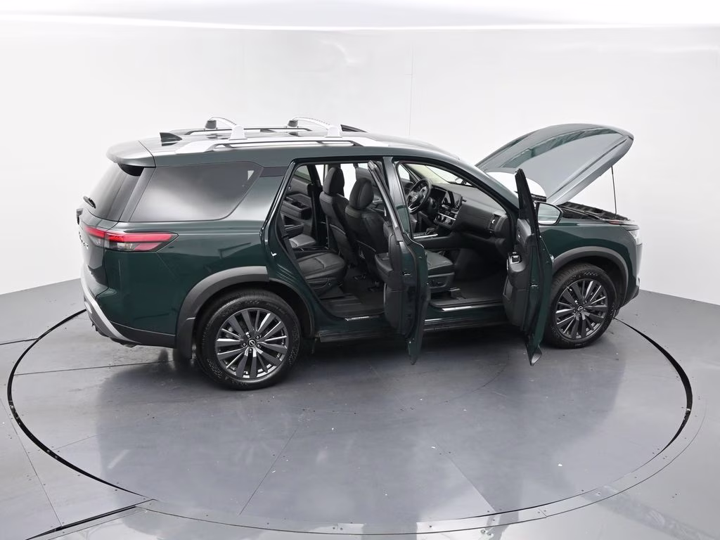 2024 Obsidian Green Pearl Nissan Pathfinder SL FWD SUV