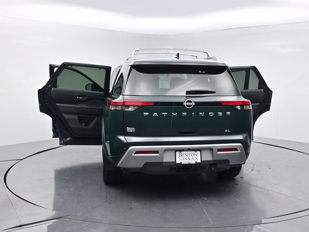 2024 Obsidian Green Pearl Nissan Pathfinder SL FWD SUV