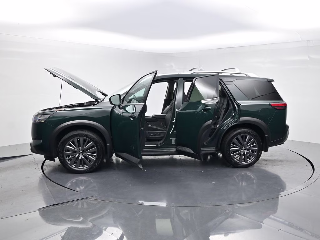 2024 Obsidian Green Pearl Nissan Pathfinder SL FWD SUV