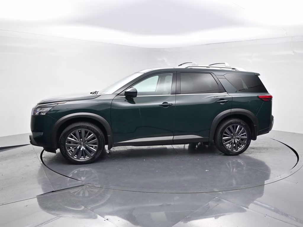 2024 Obsidian Green Pearl Nissan Pathfinder SL FWD SUV