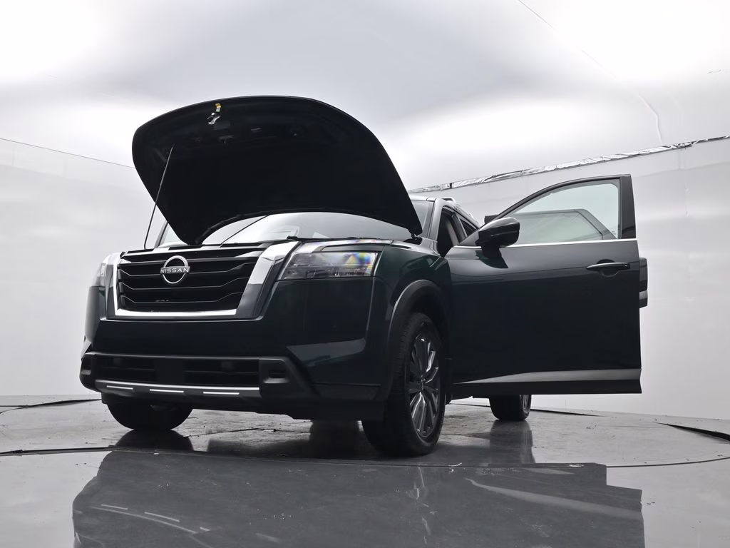 2024 Obsidian Green Pearl Nissan Pathfinder SL FWD SUV