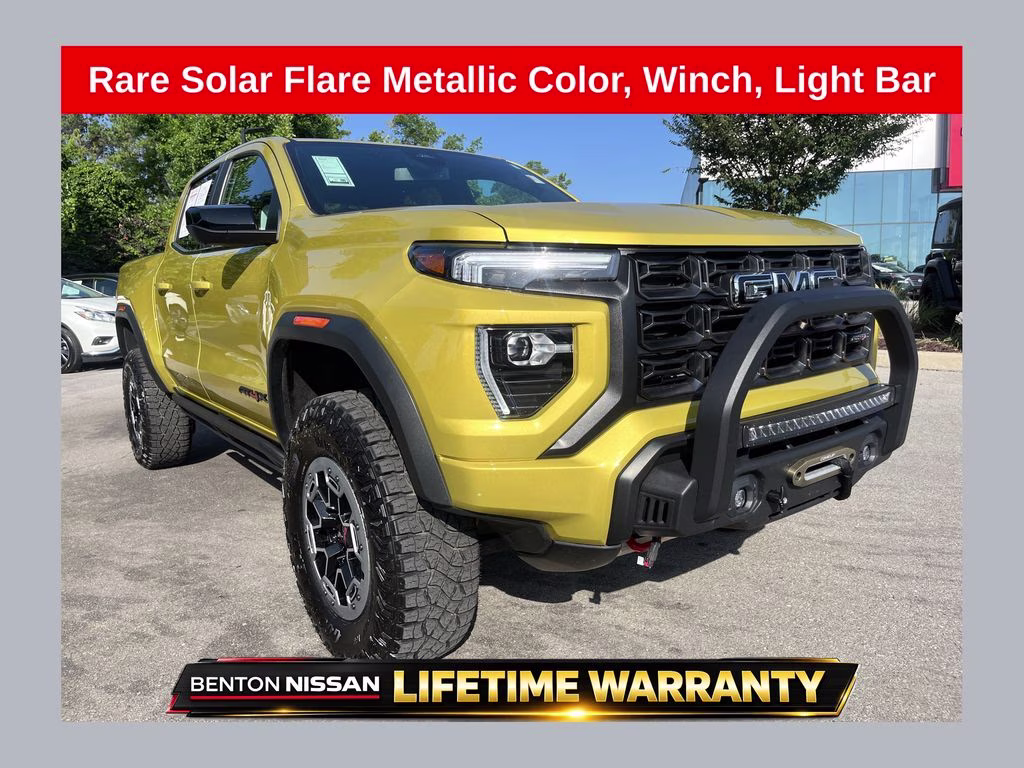 2023 Solar Flare Metallic GMC Canyon AT4X 4X4 Truck