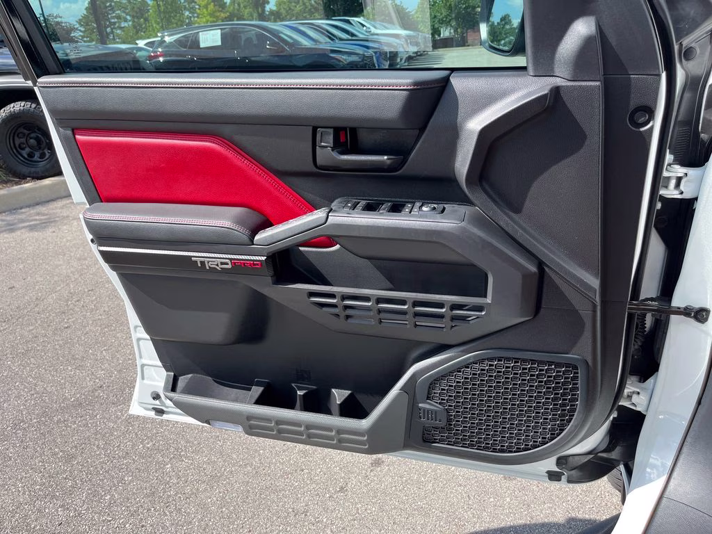 2024 White Toyota Tacoma Hybrid TRD Pro 4X4 Truck