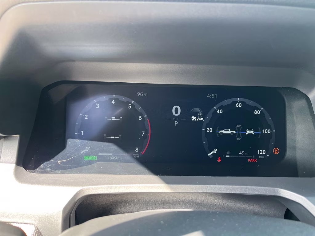 2024 White Toyota Tacoma Hybrid TRD Pro 4X4 Truck
