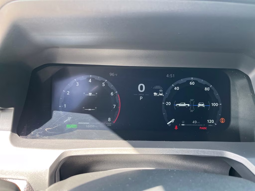 2024 White Toyota Tacoma Hybrid TRD Pro 4X4 Truck