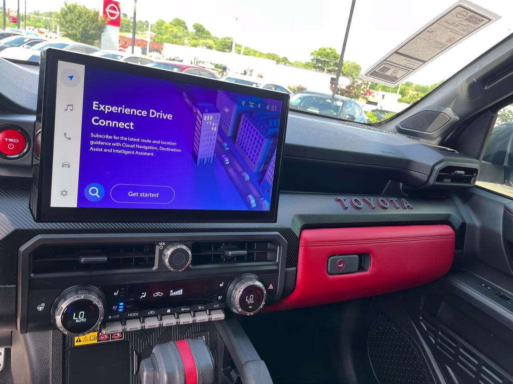 2024 White Toyota Tacoma Hybrid TRD Pro 4X4 Truck