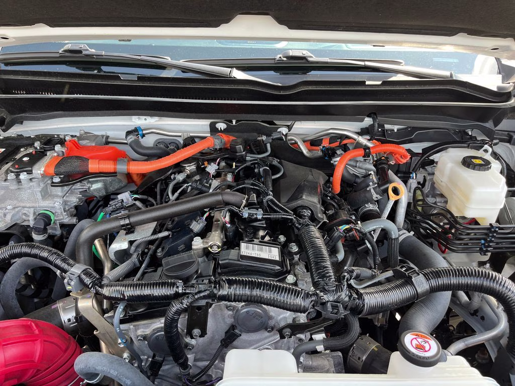 2024 White Toyota Tacoma Hybrid TRD Pro 4X4 Truck