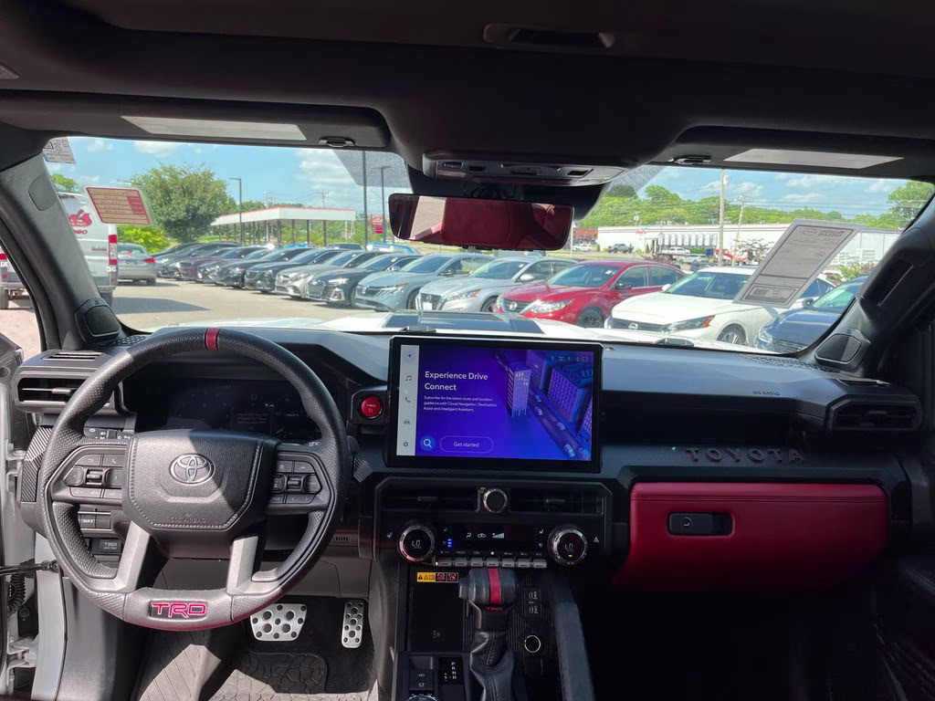 2024 White Toyota Tacoma Hybrid TRD Pro 4X4 Truck