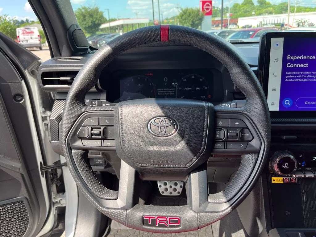 2024 White Toyota Tacoma Hybrid TRD Pro 4X4 Truck