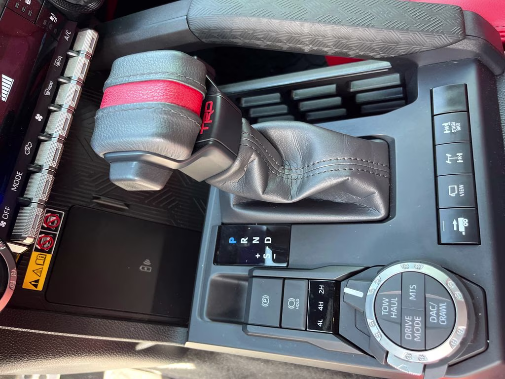 2024 White Toyota Tacoma Hybrid TRD Pro 4X4 Truck
