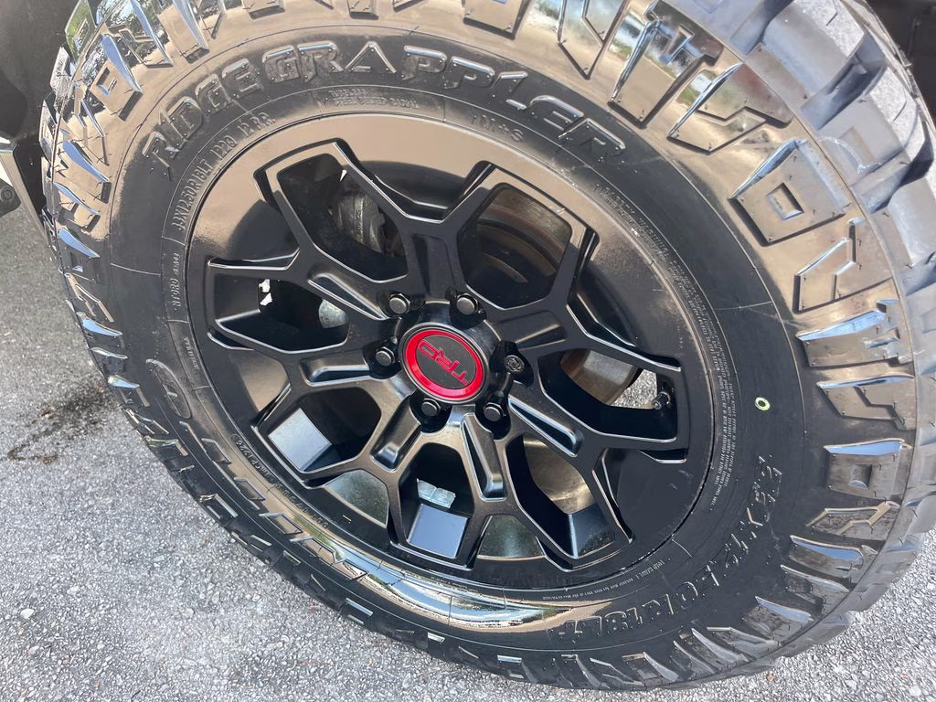 2024 White Toyota Tacoma Hybrid TRD Pro 4X4 Truck