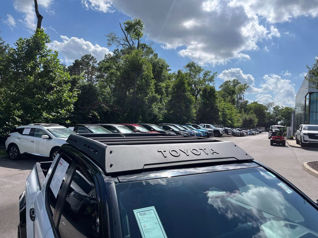2024 White Toyota Tacoma Hybrid TRD Pro 4X4 Truck