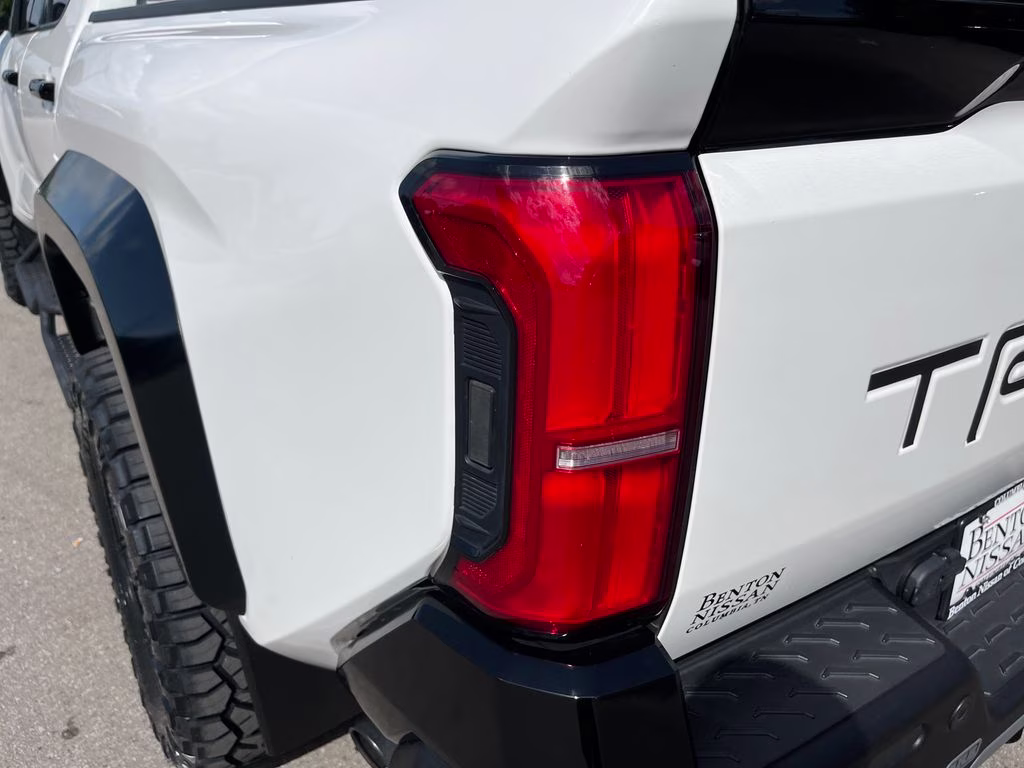 2024 White Toyota Tacoma Hybrid TRD Pro 4X4 Truck