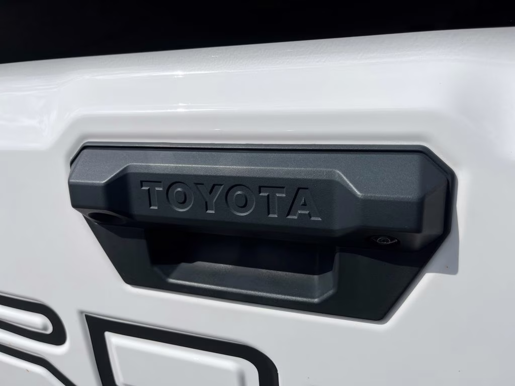 2024 White Toyota Tacoma Hybrid TRD Pro 4X4 Truck