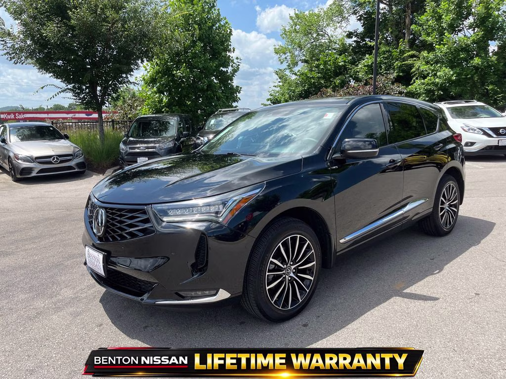 2025 Black Acura RDX Advance Package AWD SUV
