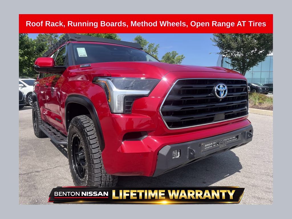 2023 Red Toyota Sequoia SR5 4X4 SUV