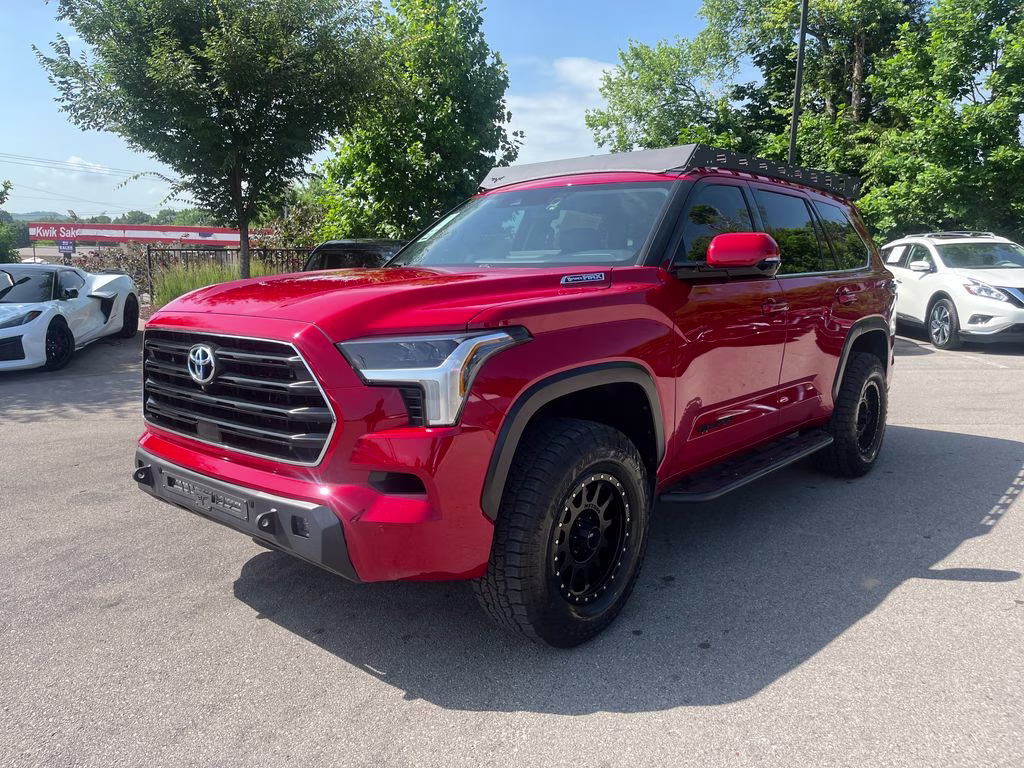 2023 Red Toyota Sequoia SR5 4X4 SUV