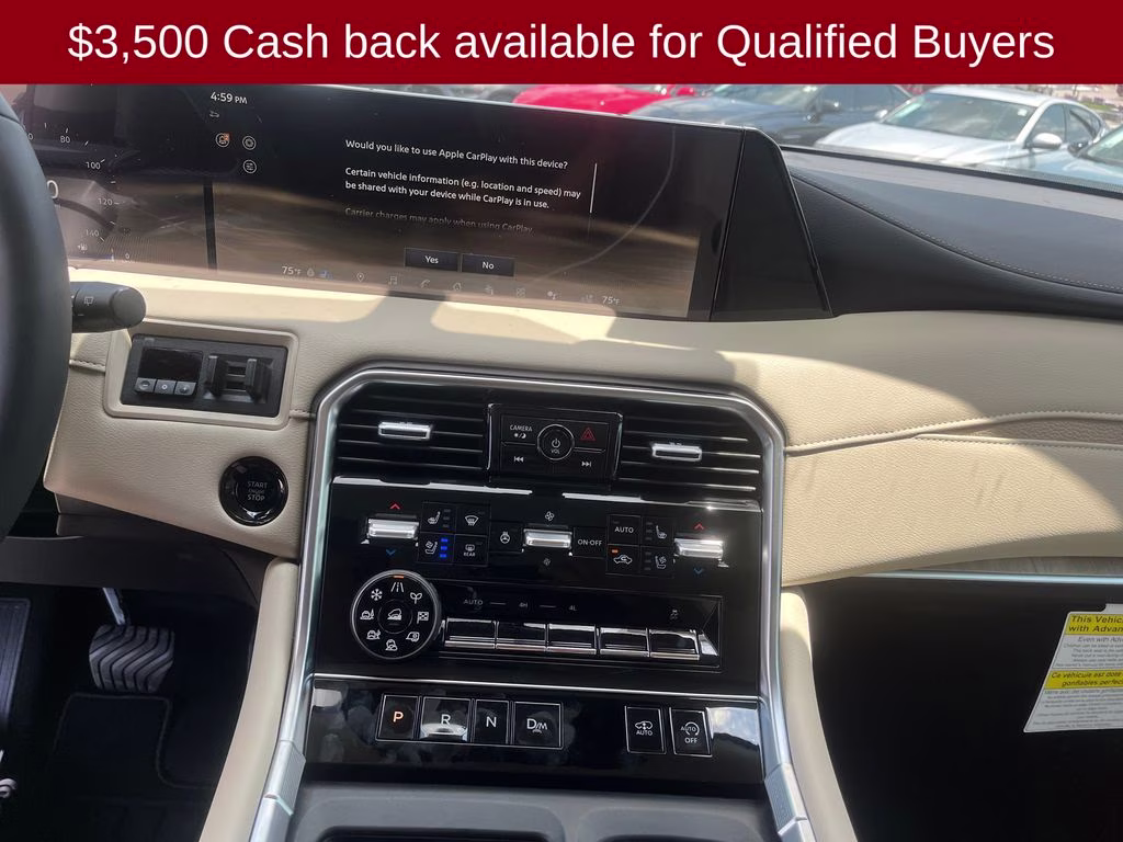 2026 Everest White Pearl Tricoat Nissan Armada Platinum Reserve 4X4 SUV