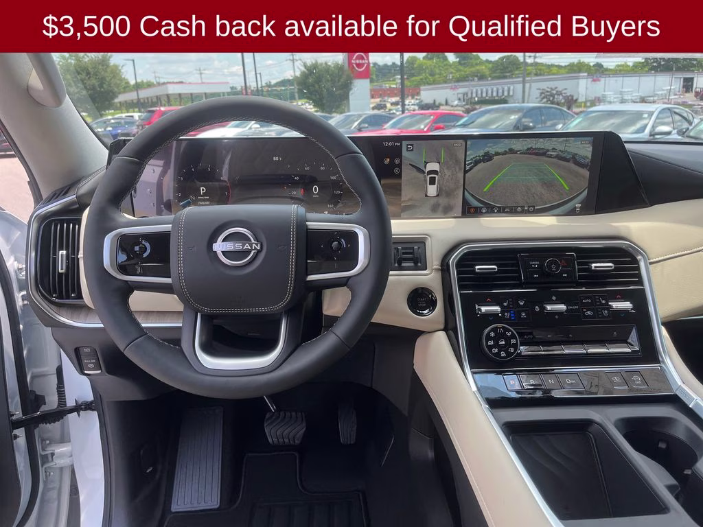 2026 Everest White Pearl Tricoat Nissan Armada Platinum Reserve 4X4 SUV