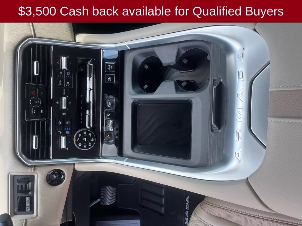 2026 Everest White Pearl Tricoat Nissan Armada Platinum Reserve 4X4 SUV