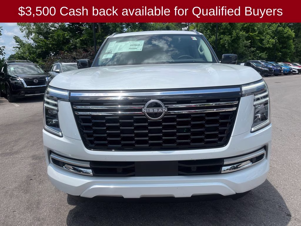 2026 Everest White Pearl Tricoat Nissan Armada Platinum Reserve 4X4 SUV