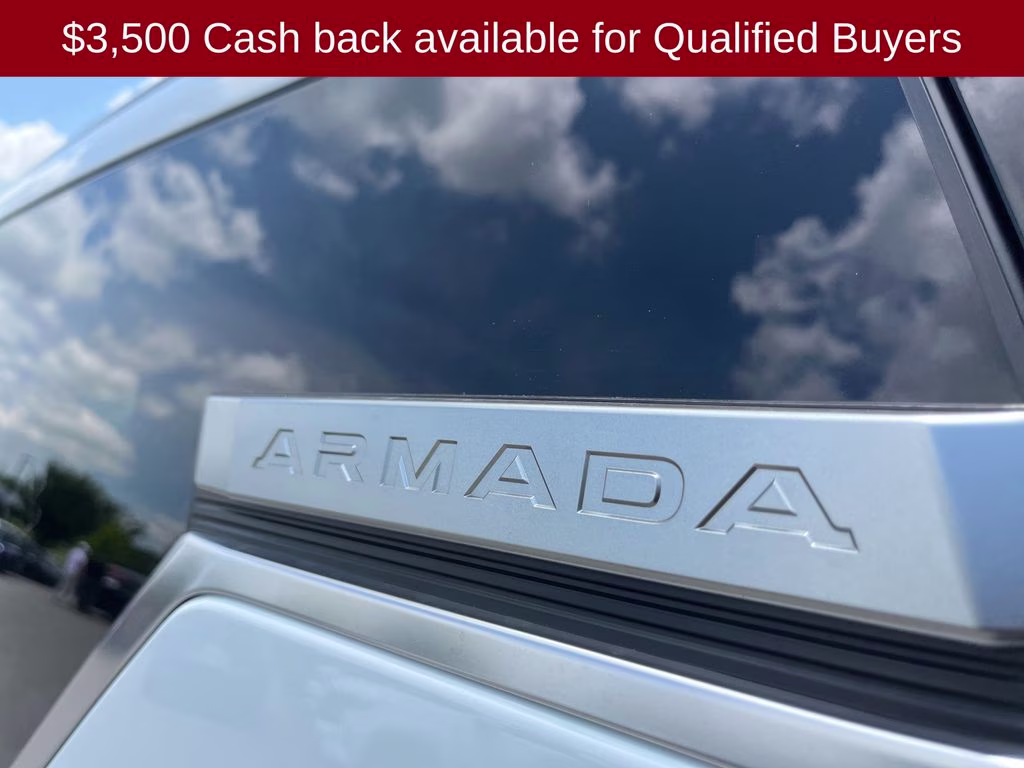 2026 Everest White Pearl Tricoat Nissan Armada Platinum Reserve 4X4 SUV