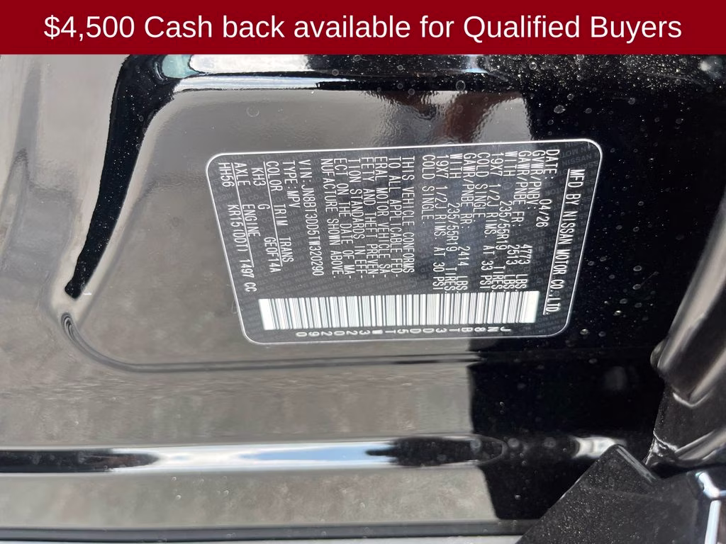 2026 Super Black Nissan Rogue Platinum AWD SUV