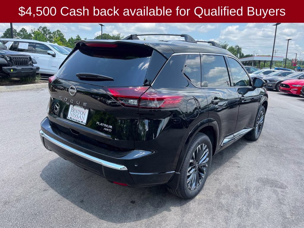 2026 Super Black Nissan Rogue Platinum AWD SUV