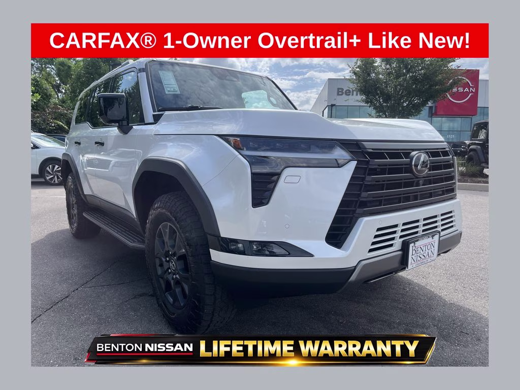 2024 White Pearl Lexus GX 550 Overtrail+ 4X4 SUV