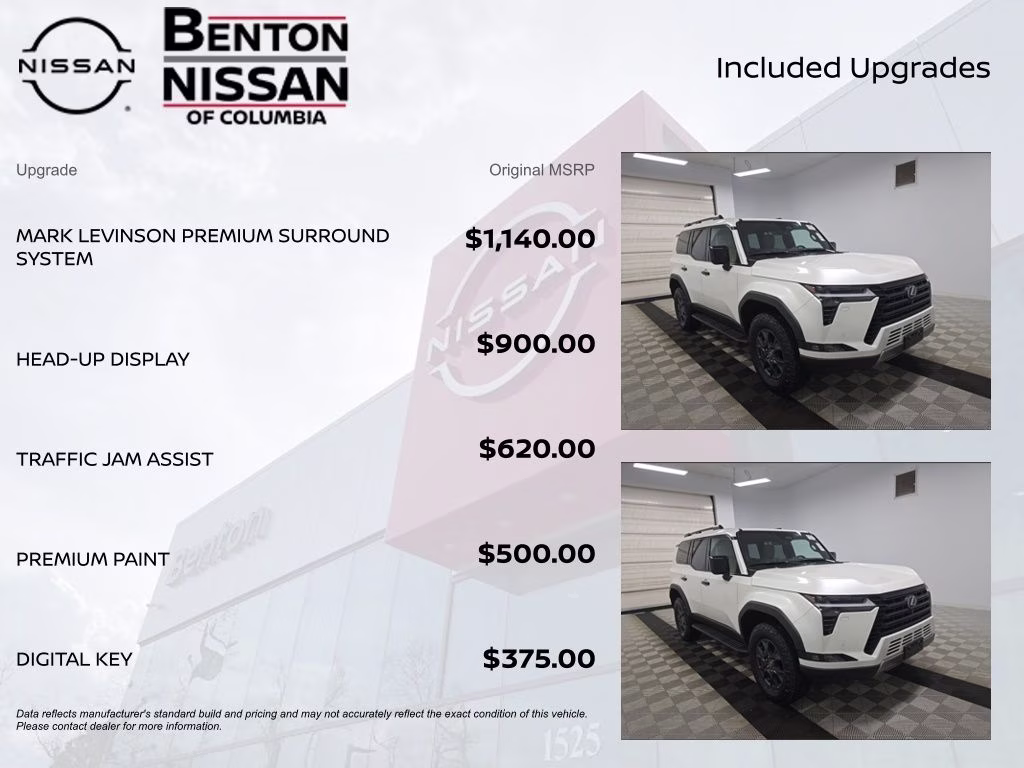 2024 White Pearl Lexus GX 550 Overtrail+ 4X4 SUV