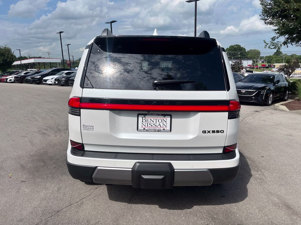 2024 White Pearl Lexus GX 550 Overtrail+ 4X4 SUV