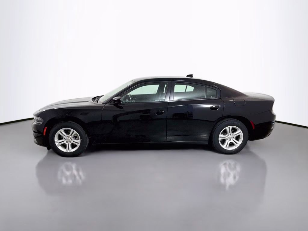 2023 Pitch Black Clearcoat Dodge Charger SXT RWD Sedan