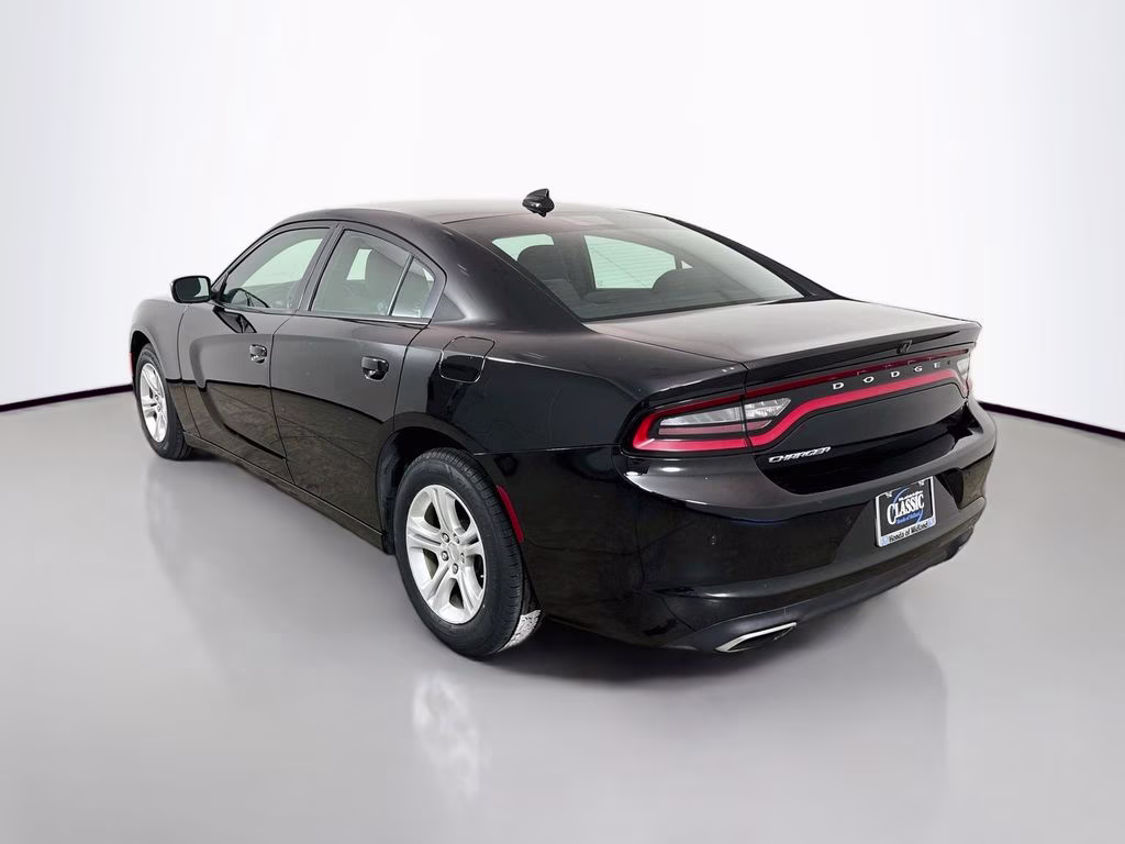 2023 Pitch Black Clearcoat Dodge Charger SXT RWD Sedan