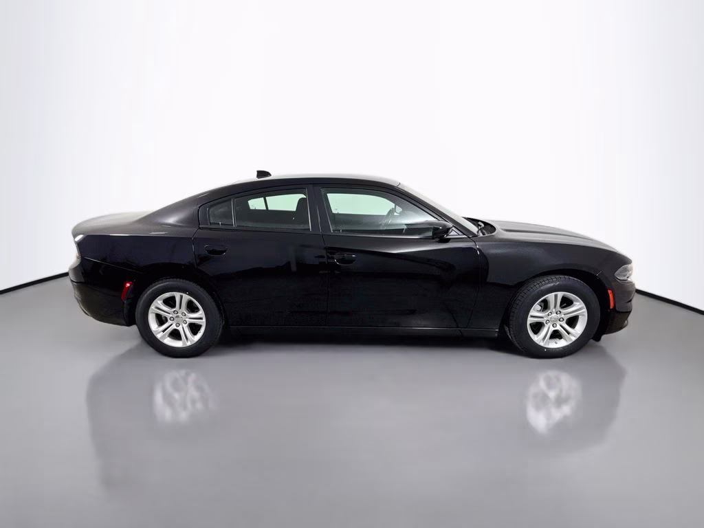 2023 Pitch Black Clearcoat Dodge Charger SXT RWD Sedan