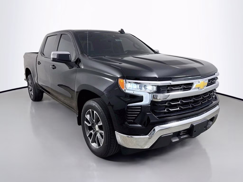 2023 Black Chevrolet Silverado 1500 LT RWD Truck