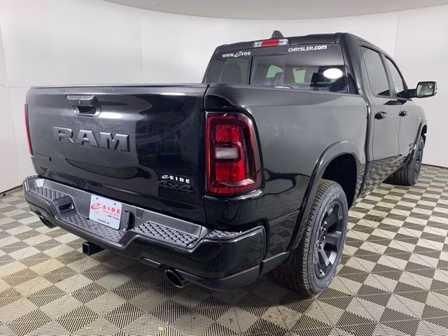 2026 Diamond Black Crystal Pearlcoat Ram 1500 Big Horn Night Edition 4X4 Truck