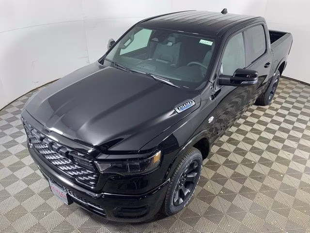2026 Diamond Black Crystal Pearlcoat Ram 1500 Big Horn Night Edition 4X4 Truck