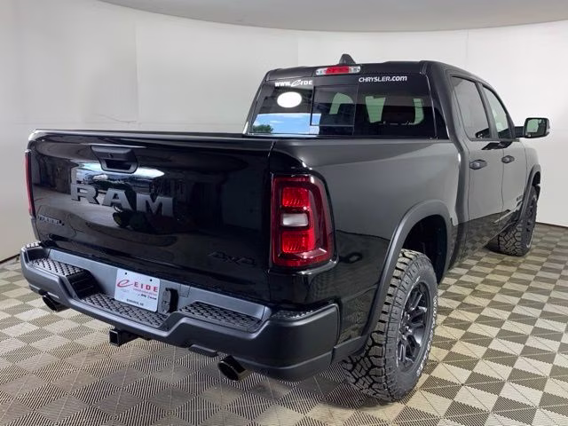 2026 Diamond Black Crystal Pearlcoat Ram 1500 Rebel 4X4 Truck