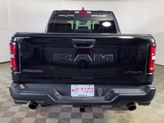 2026 Diamond Black Crystal Pearlcoat Ram 1500 Rebel 4X4 Truck