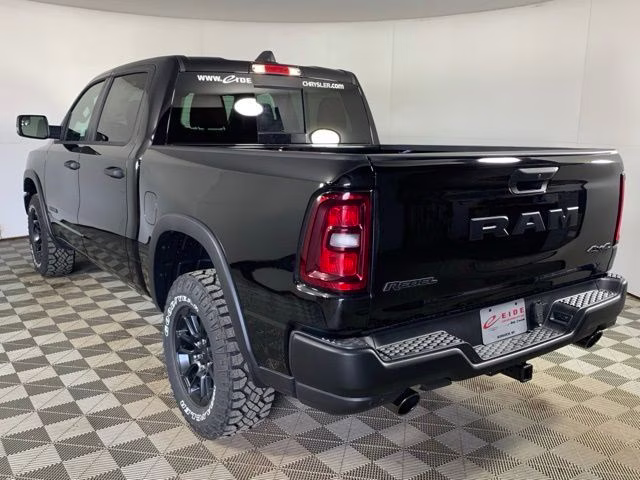 2026 Diamond Black Crystal Pearlcoat Ram 1500 Rebel 4X4 Truck