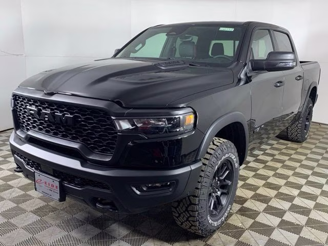 2026 Diamond Black Crystal Pearlcoat Ram 1500 Rebel 4X4 Truck