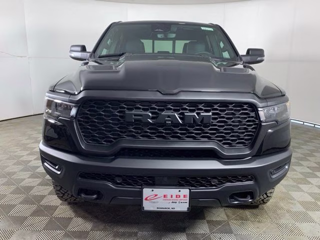 2026 Diamond Black Crystal Pearlcoat Ram 1500 Rebel 4X4 Truck
