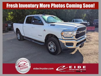 2022 Bright White Clearcoat Ram 2500 Big Horn 4X4 Truck