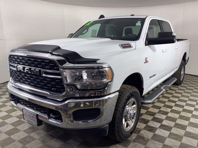 2022 Bright White Clearcoat Ram 2500 Big Horn 4X4 Truck