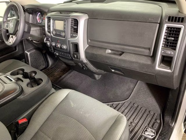 2022 Bright White Clearcoat Ram 1500 SLT 4X4 Truck