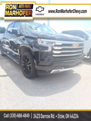 2026 Black Chevrolet Silverado 1500 High Country 4X4 Truck