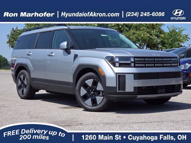 2026 Shimmering Silver Hyundai Santa Fe Hybrid SEL FWD SUV